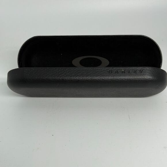 OAKLEY BLACK SMALL AUTHENTIC CLAMSHELL EYEGLASSES HARD CASE - Picture 2 of 2